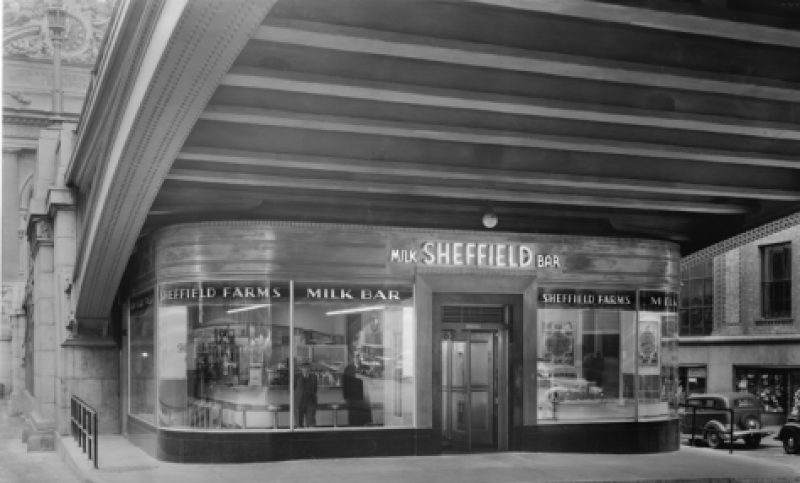Sheffield Farms Milk Bar 1936, The Museum of the City of New York.