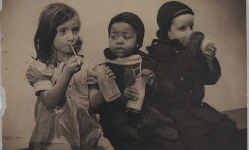 Children in East Harlem 1940, Columbia University.