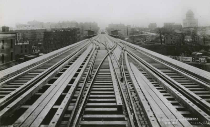 Subway Tracks, Schomburg Center, Photographs & Prints Collection, New York Public Library