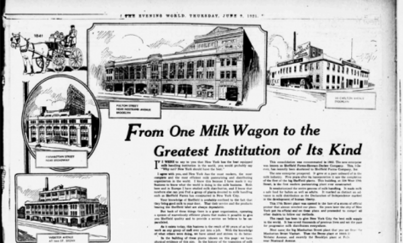 Sheffield Farms Milk Buildings, Astor, Lenox and Tilden Foundation, The New York Public Library.
